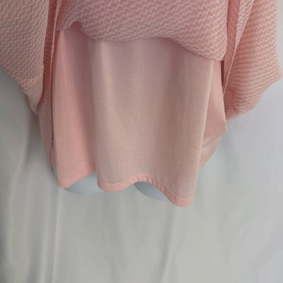 JCPenney Sheer Blouse w/Tank Size X-Large - Picture 5 of 10